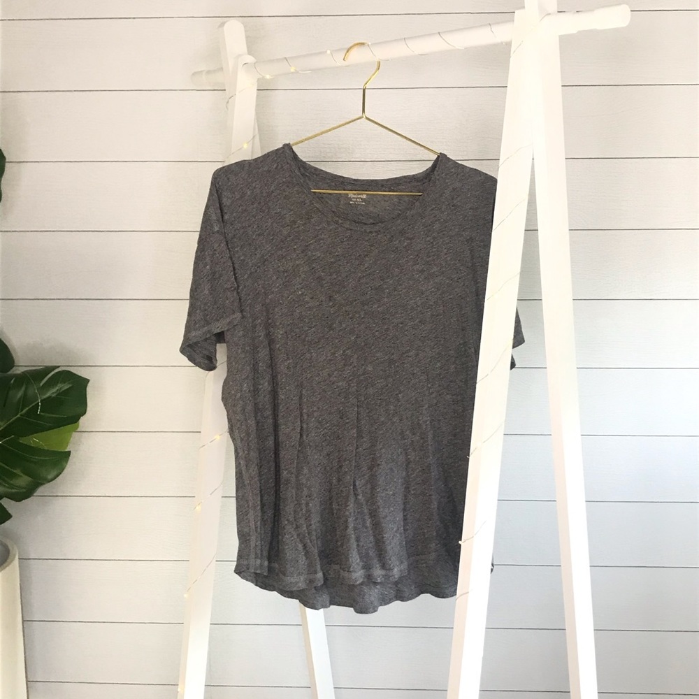 Madewell Super Soft Grey Tee